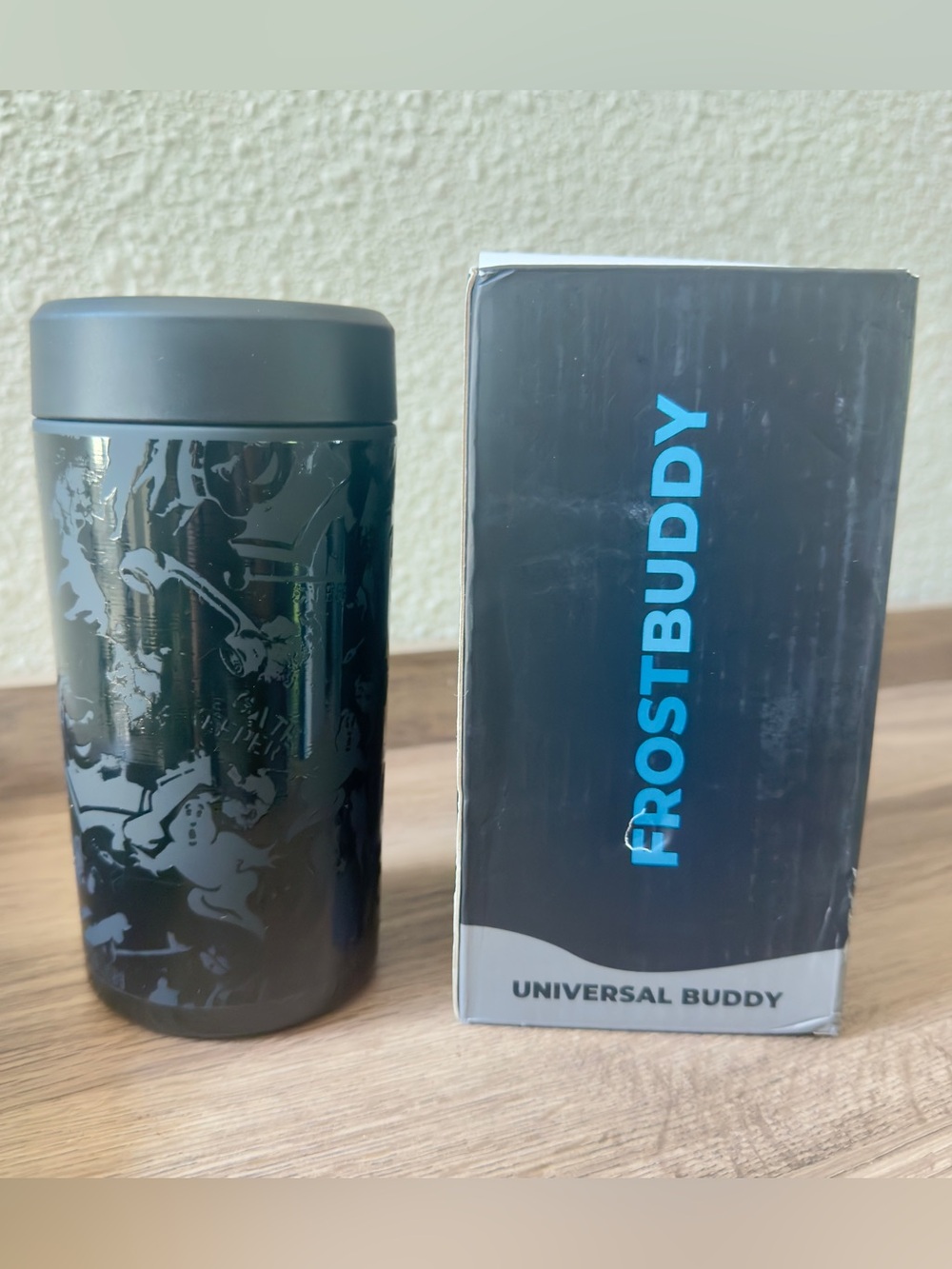 New in Box Frost Buddy Universal Buddy Dark Night Blackout Ghostbustsers Tumbler